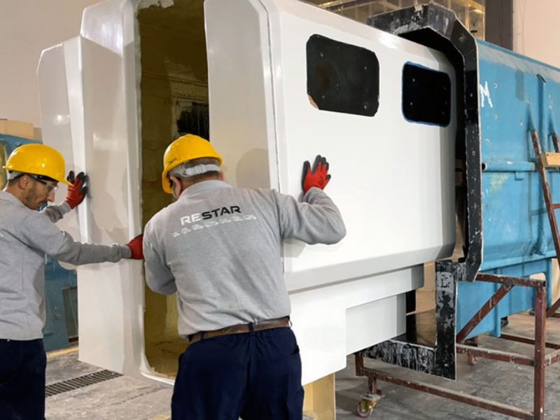 Hotomobil Gladiator factory - fiberglass mould