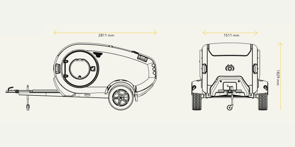 Mink camper dimentions