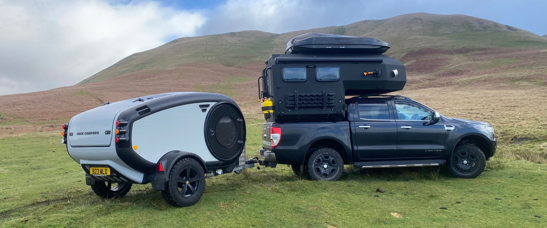 Wild Camper Truck and Mink camper