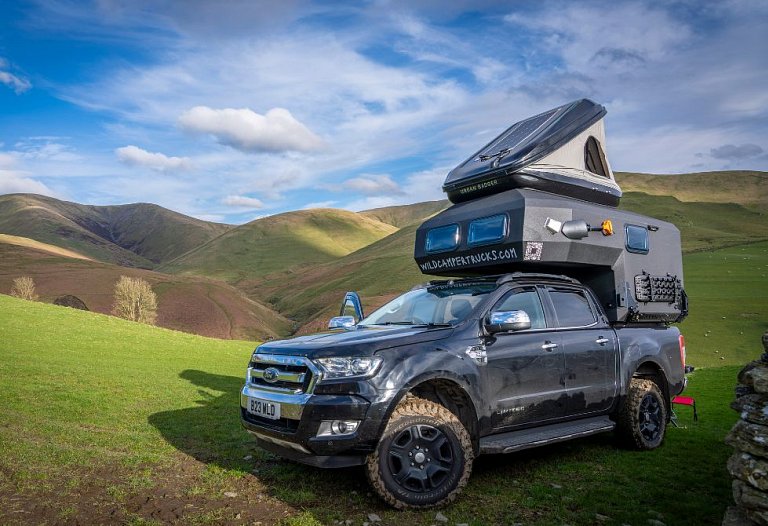 Side view of the Kendal Wild Camper Truck