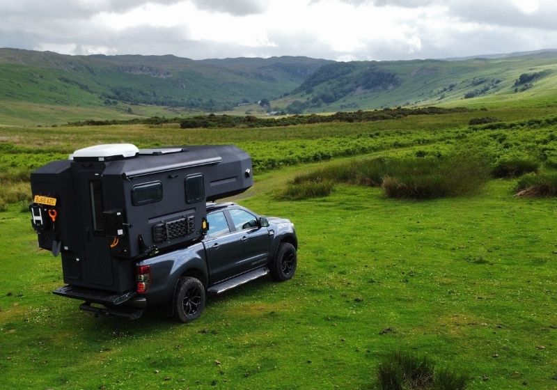 Wild Camper Truck in the Lake District Fells