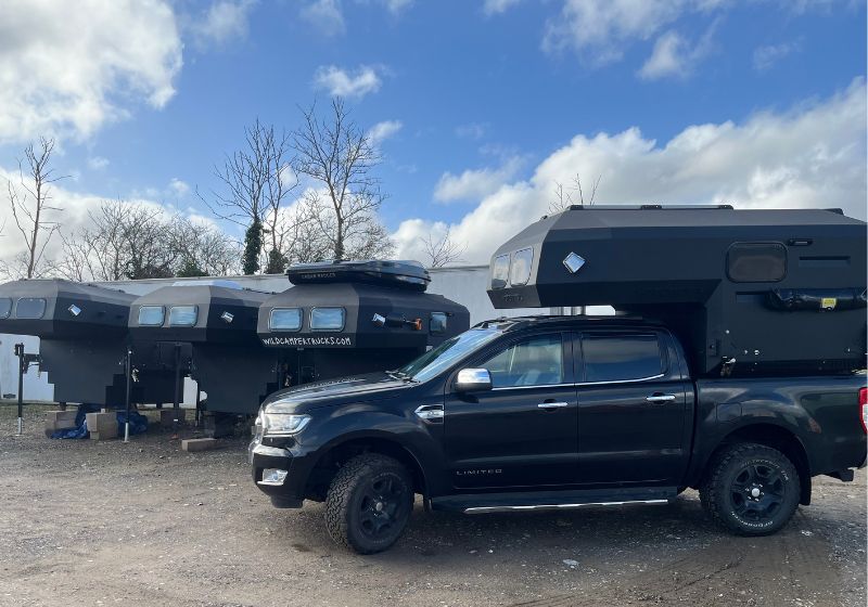 Wild Camper Truck in the Lake District Fells