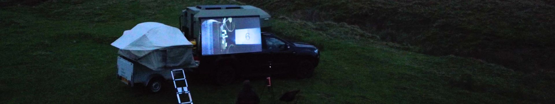 Wild Camper Truck outdoor cinema